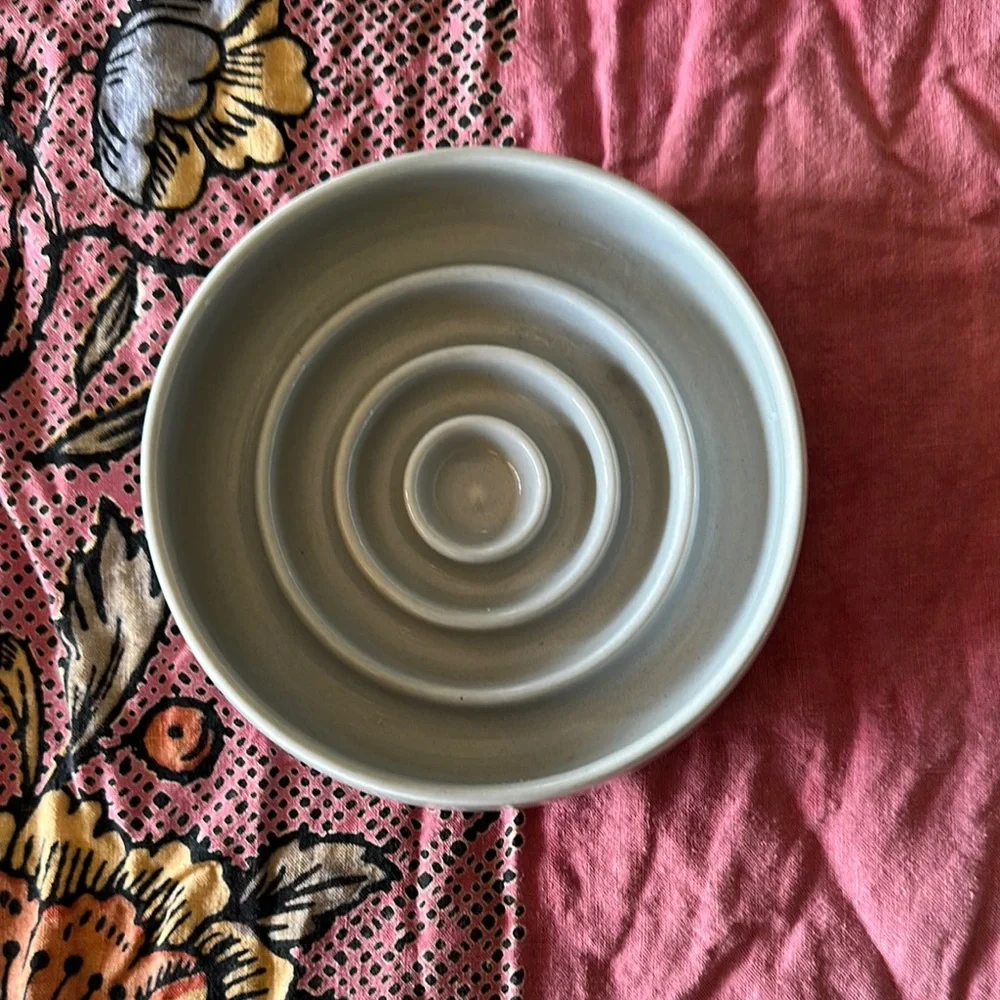 Pigeon Toe Ceramics Large Gray Ceramic Soap Dish